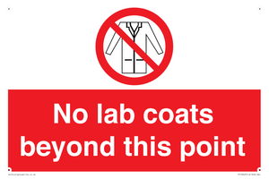 No lab coats beyond this point